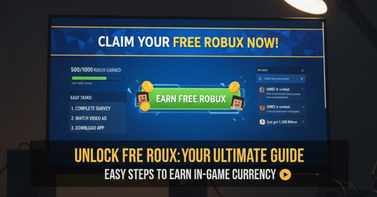 How to Claim Free Robux Earn