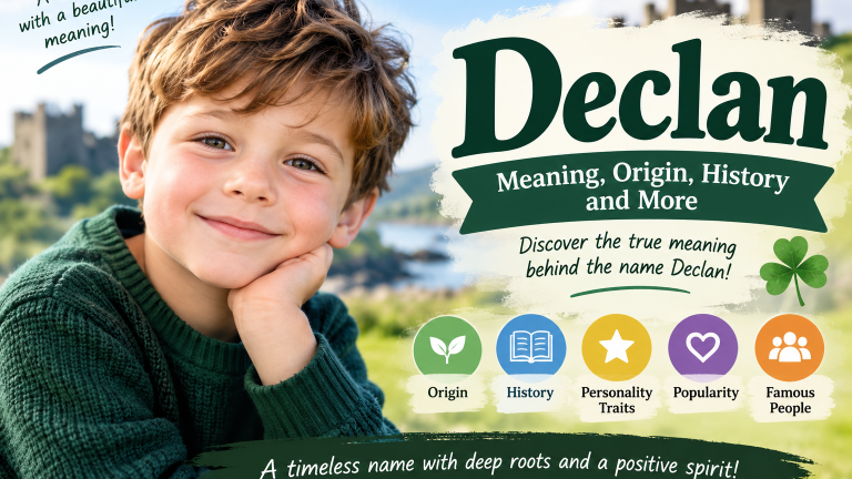 Declan Meaning: Origin, History, Personality Traits, and Significance