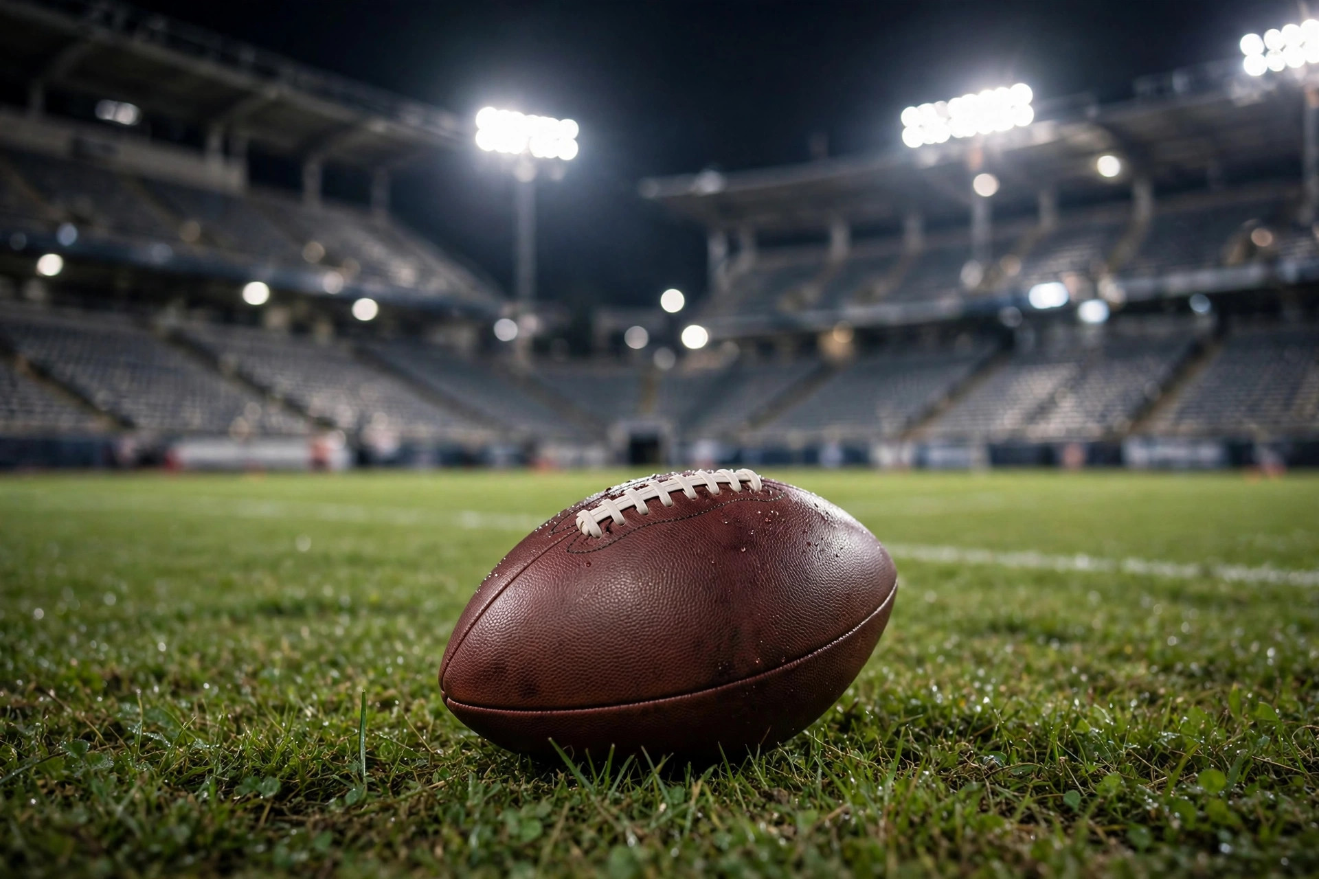 American football on the field under stadium lights — Bills vs Rams player stats recap